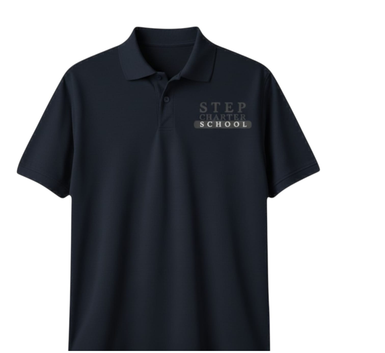short sleeve polo shirts (navy)