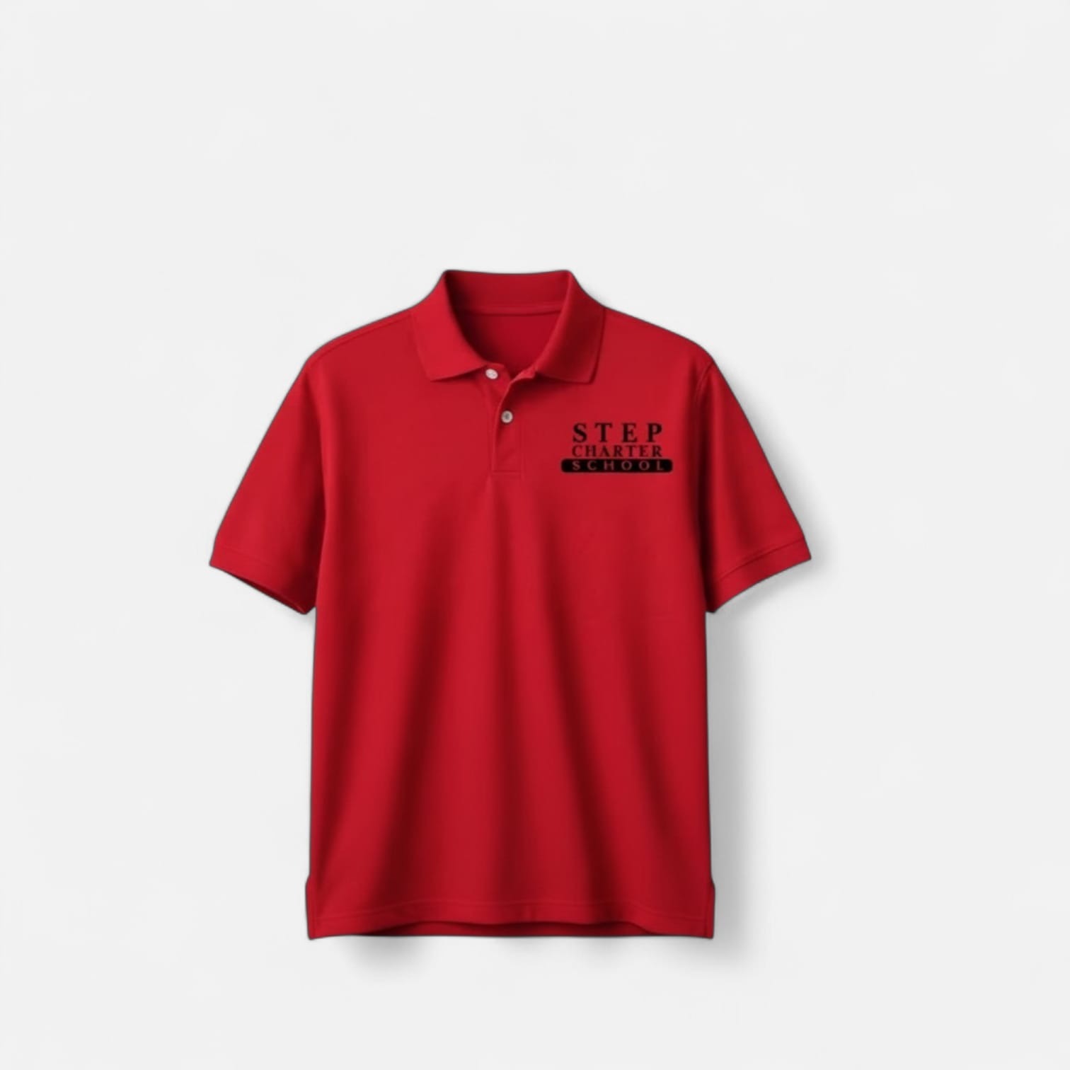 short sleeve polo shirts (red)